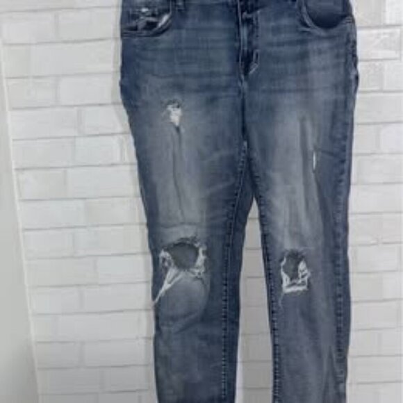 Maurices Distressed Skinny Jeans – Size 16W Regular (#0542) - Picture 1 of 4